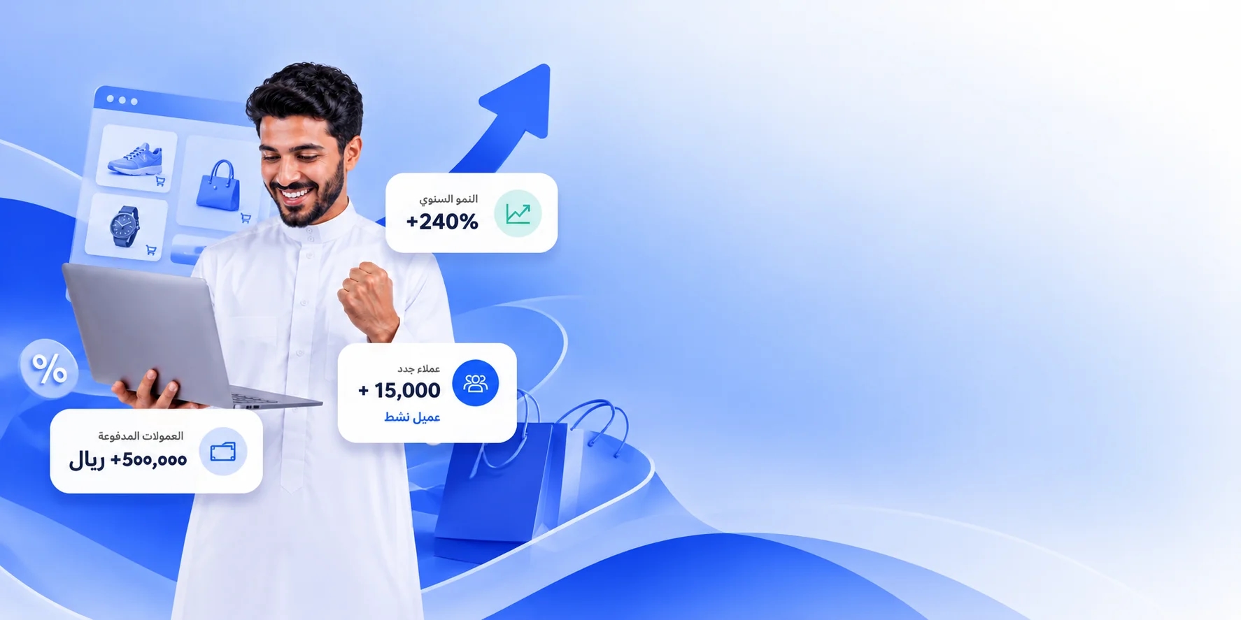بنر برنامج أفلييت فلك كارت